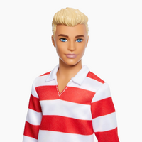 Mattel Ken Fashionistas Doll – Red & White Stripe