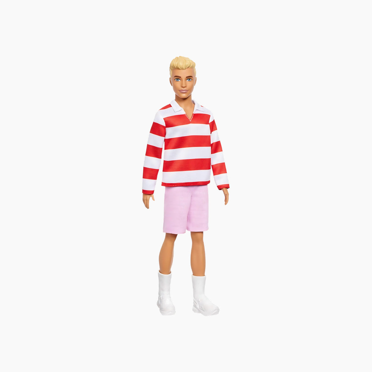 Mattel Ken Fashionistas Doll – Red & White Stripe