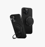 UNIQ HYBRID IPHONE 16 PRO MAX MAGCLICK CHARGING KEVA AIR WITH GRIPFIT PREMIUM - CARBON BLACK