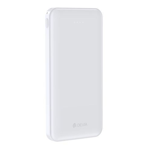 Devia Kintone series Power Bank with 4 cables 10000mAh - White