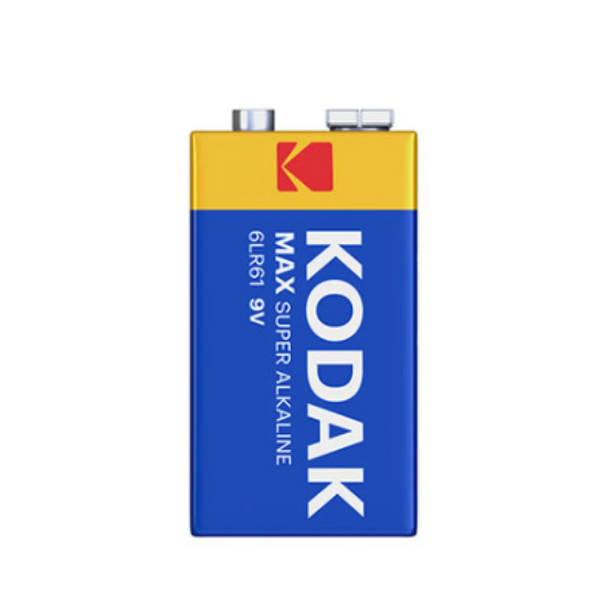 بطاريات كوداك ماكس 9 فولت القلوية
