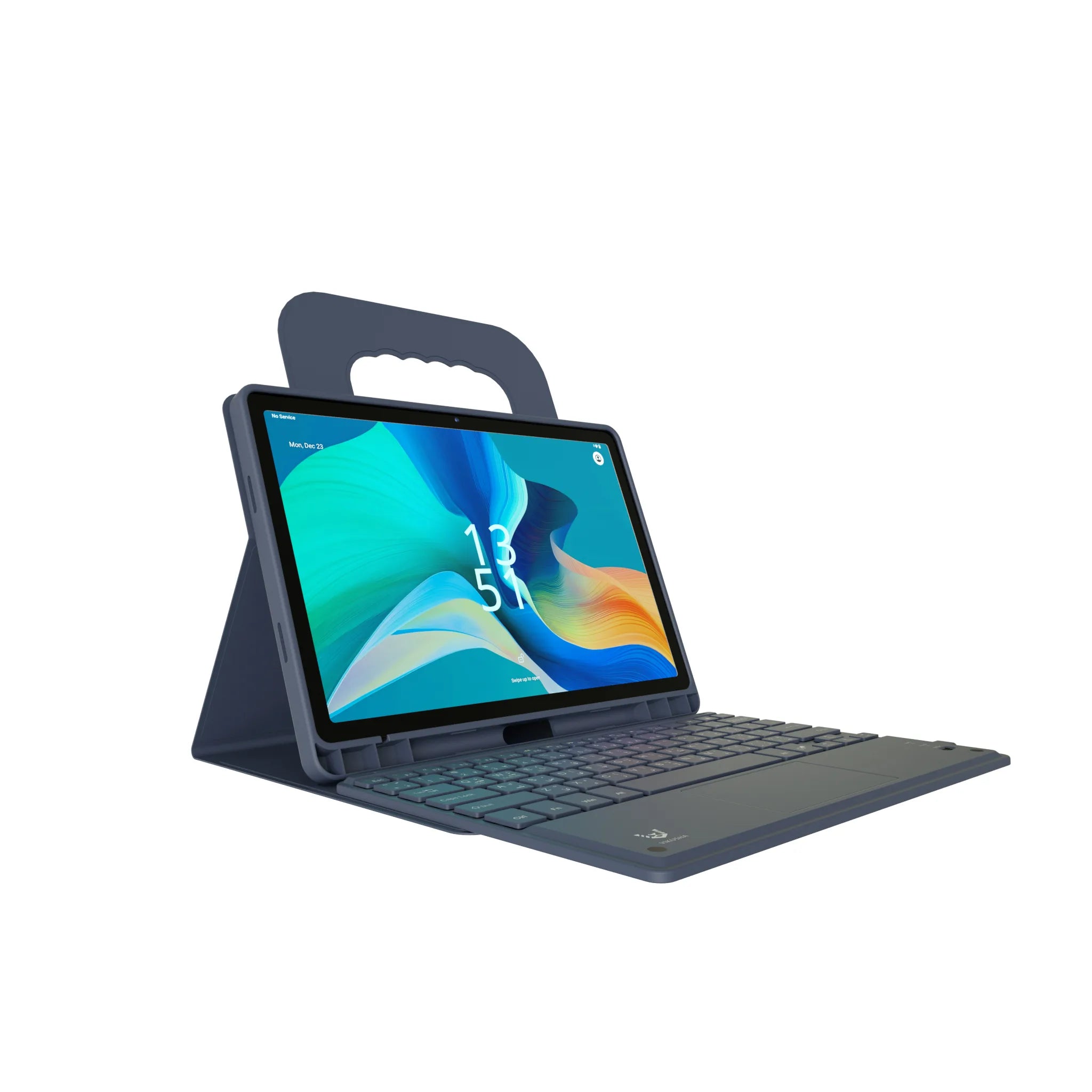 VIKUSHA V-Z70 Tablet with 12GB + 12GB RAM, 256GB Storage Bundle: VIKUSHA V-70 Watch, Screen Protector, Active Stylus Pen, Holster Keyboard & Cover, 3-Month IPTV Subscription