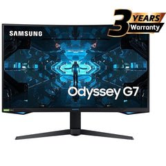 المنحنية مع معدل تحديث 240 هرتز و وقت استجابة 1 مللي ثانية Odyssey G7 WQHD شاشة سامسونج 32 بوصة