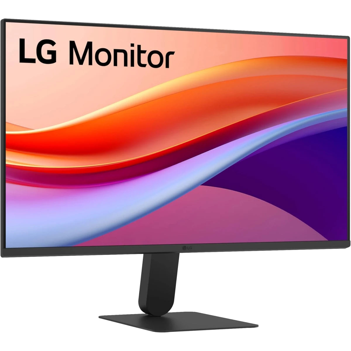 شاشة LG 24U411A-B مقاس 24 بوصة بدقة FHD IPS ومعدل تحديث 120 هرتز وتقنية HDR10 مع حامل نحيف