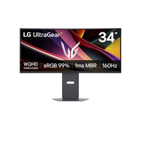 LG 34G600A-B UltraGear™ 34-inch 160Hz WQHD Curved Gaming Monitor