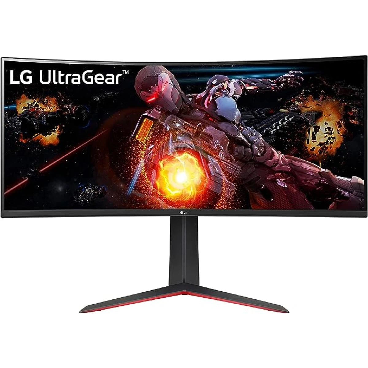 شاشة LG 34GP63A-B المنحنية UltraGear™ QHD بمعدل تحديث 160 هرتز للألعاب