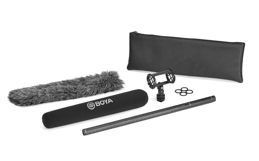 BOYA BY-PVM3000L Long Shotgun Mic for Pro Audio BOYA BY-PVM3000L Long Shotgun Mic for Pro Audio