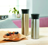 LOCKNLOCK Line Stainless Steel Vacuum Insulated Thermal Travel Mug LHC4119
