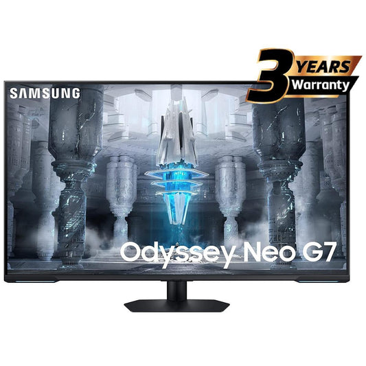 مع معدل تحديث 144 هرتز و وقت استجابة 1 مللي ثانية Odyssey Neo G7 4K UHD شاشة سامسونج 43 بوصة