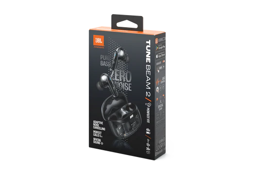 JBL Tune Beam 2 Ghost Edition Earbuds | JBLTBEAM2G