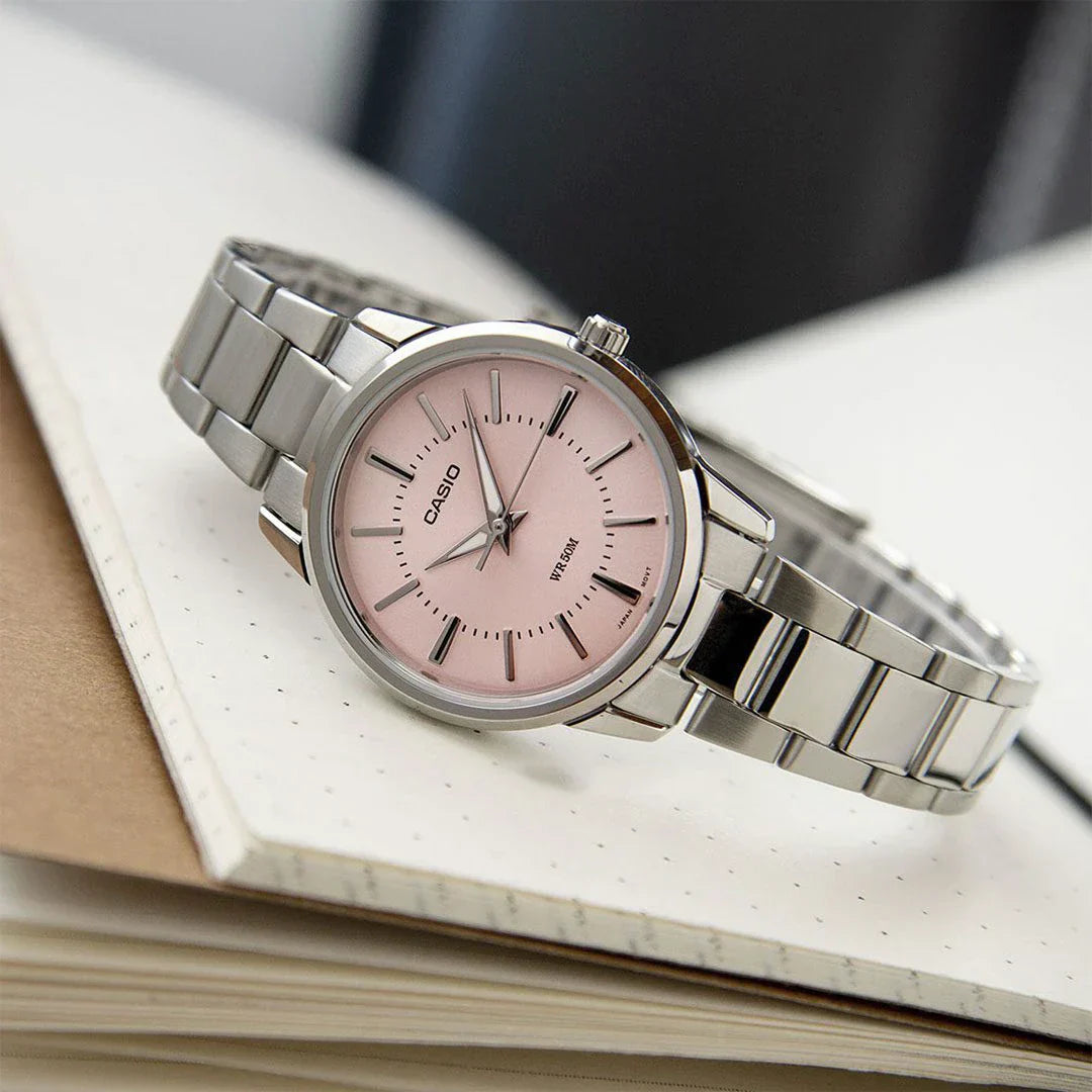 Casio LTP-1303D-4AVDF Silver Stainless Steel Strap Casio LTP-1303D-4AVDF Silver Stainless Steel Strap