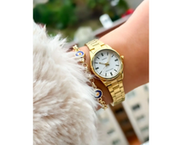 Casio LTP-V005G-7A Gold Stainless Steel Strap Watch for Women