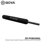 BOYA BY-PVM3000L Long Shotgun Mic for Pro Audio