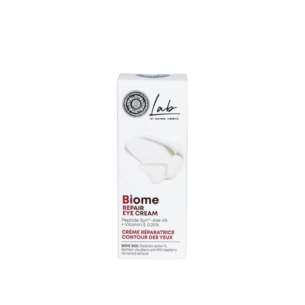 Lab Biome كريم إصلاح تحت العين – 10 مل لعناية مركّزة ومفعول سريع Lab Biome كريم إصلاح تحت العين – 10 مل لعناية مركّزة ومفعول سريع