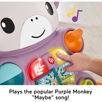 Fisher-Price Learn with Me Purple Monkey Walker