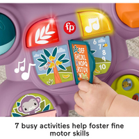 Fisher-Price Learn with Me Purple Monkey Walker