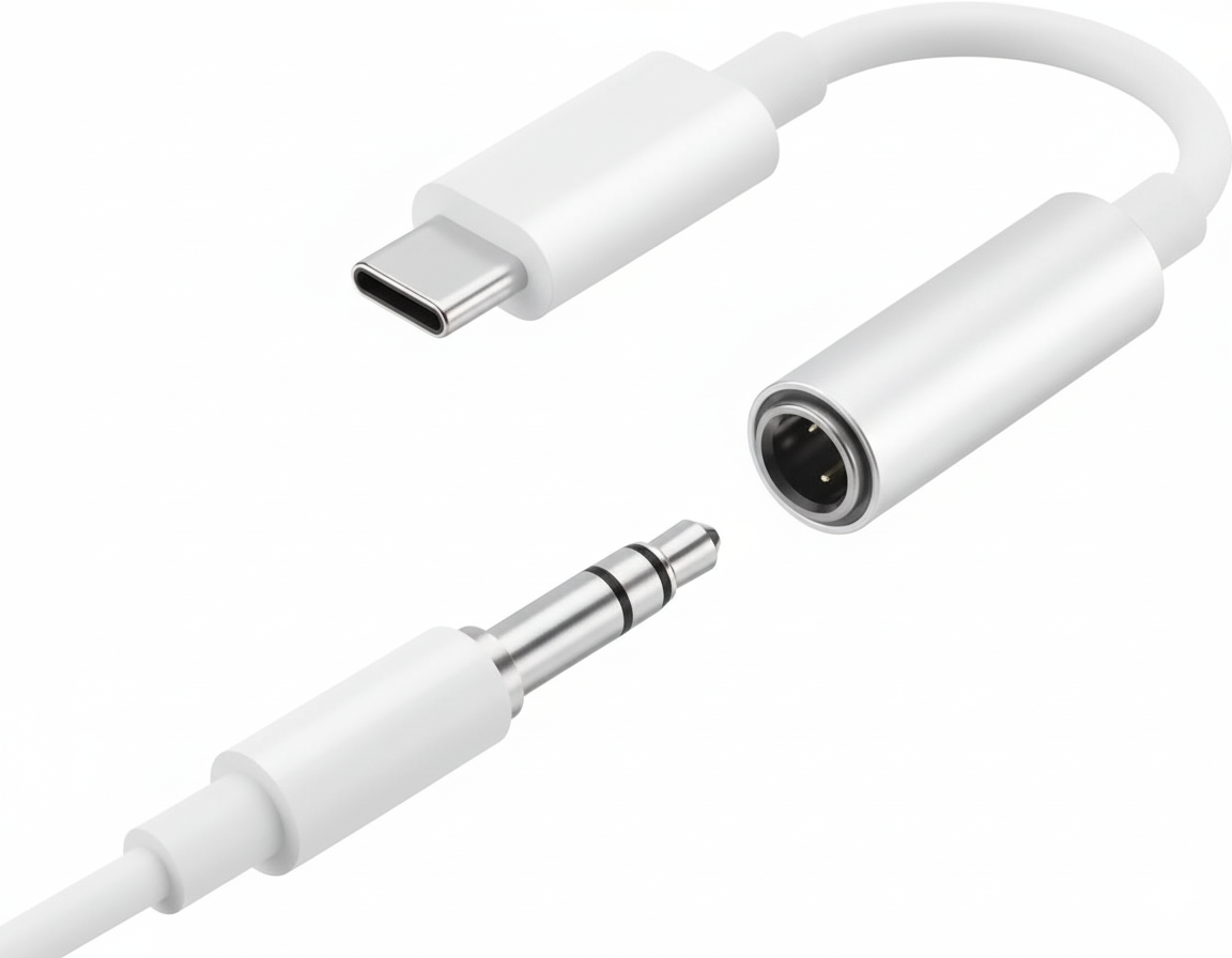 Lenyes AX91 – محول Type-C إلى AUX 3.5mm لسماعاتك