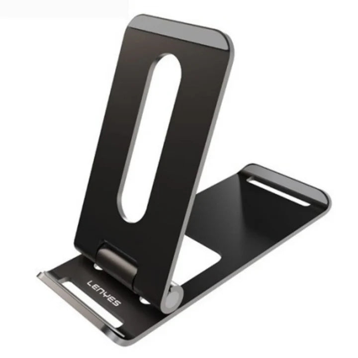 Lenyes CR152 Universal Desktop Phone Holder – Black Lenyes CR152 Universal Desktop Phone Holder – Black