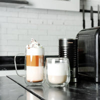 Lepresso Hot and Cold Milk Frother 100ml 450W Black LPMLFRBK
