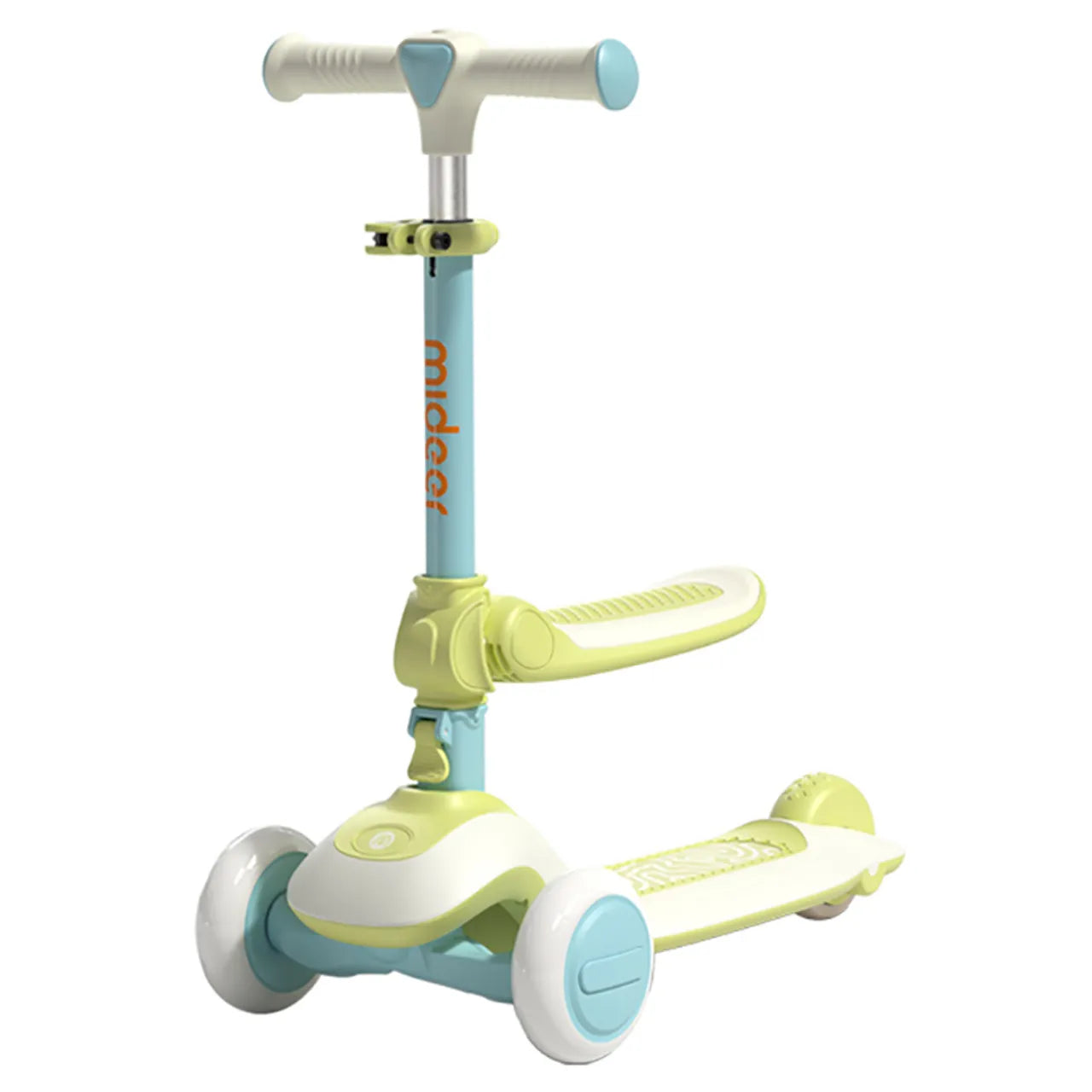 Mideer Kid Scooter Versatile Ride-On for Fun & Safety - Green