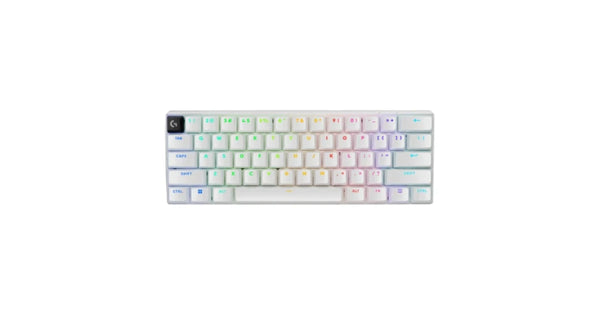 Logitech G PRO X 60 LIGHTSPEED Wireless Gaming Keyboard – White – 920-