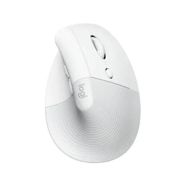 Logitech Lift Vertical Ergonomic Mouse Wireless, Bluetooth - Off White – 910-006475