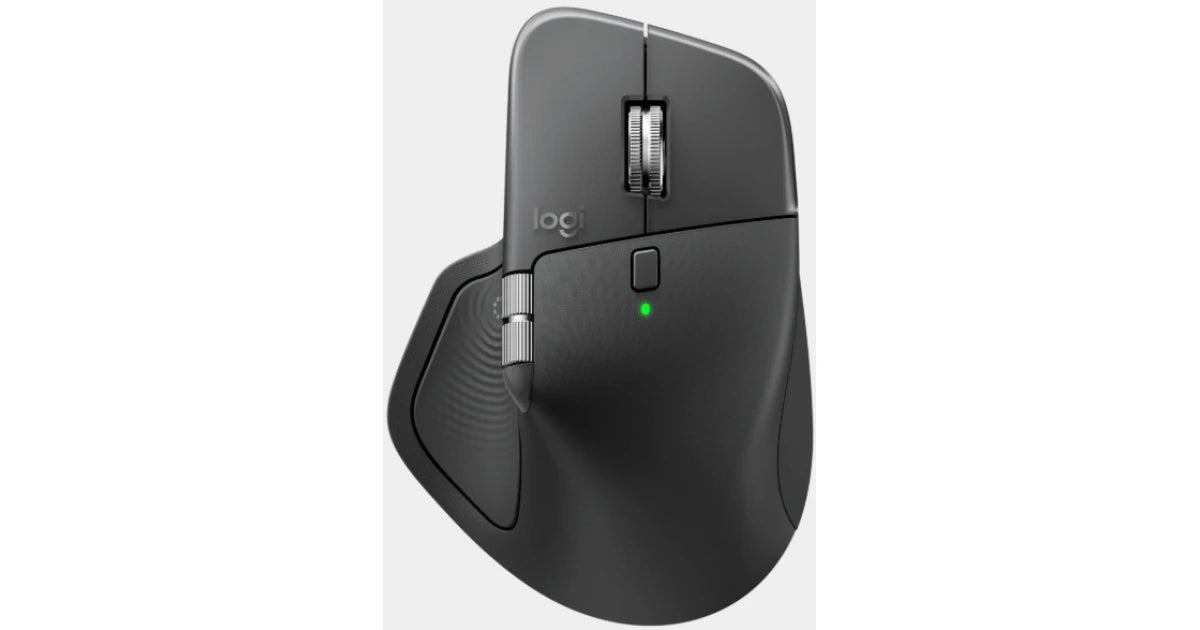 Logitech MX Master 4 Performance Wireless Mouse – Pale Gray – 910-007563