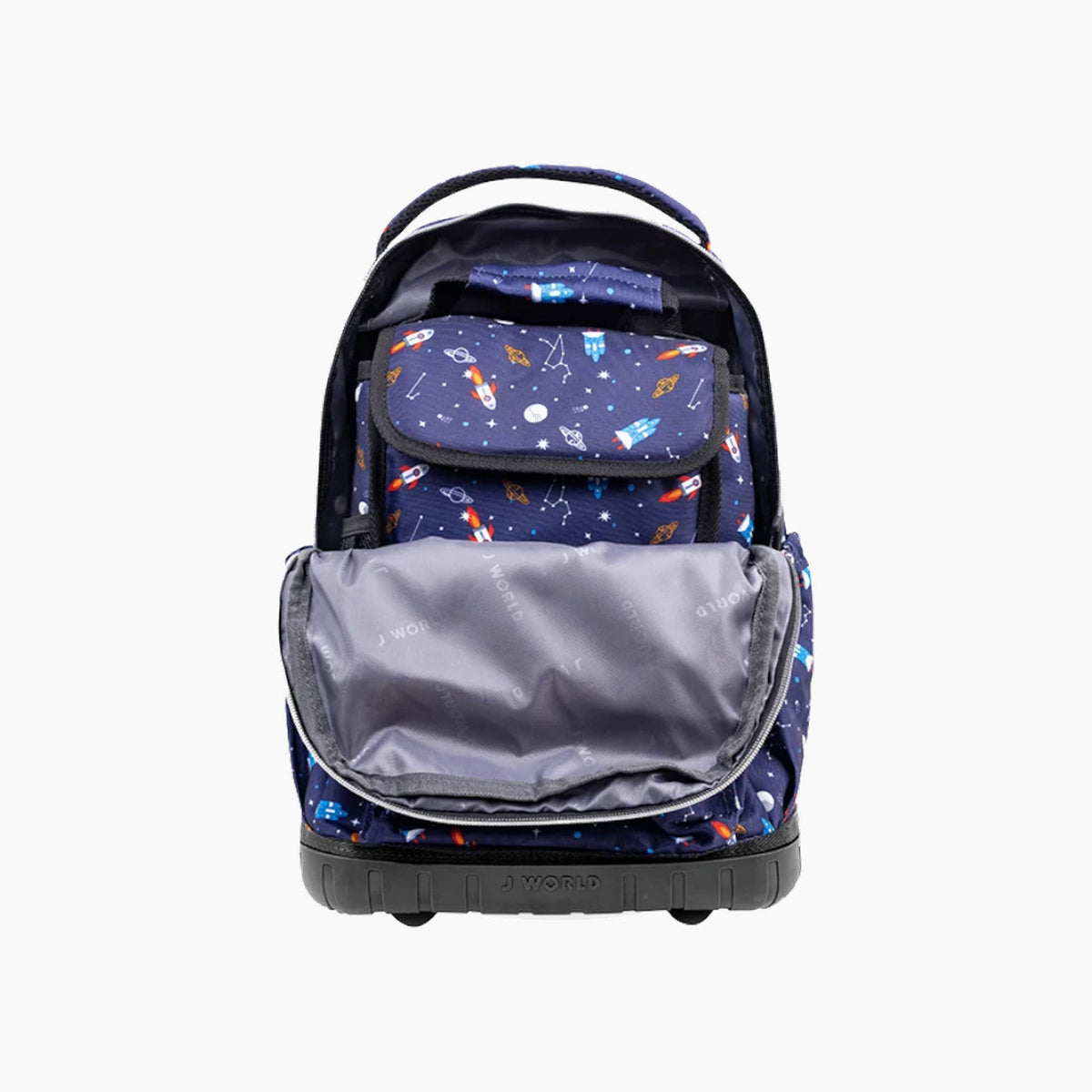 J World Lollipop Kids Rolling Backpack with Lunch Bag (16 Inch)