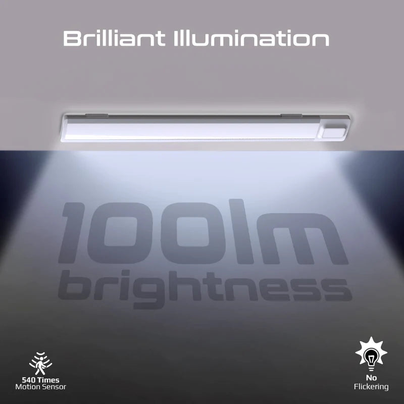 Promate Lumia-40 40cm Rechargeable Light Strip with Motion Sensor