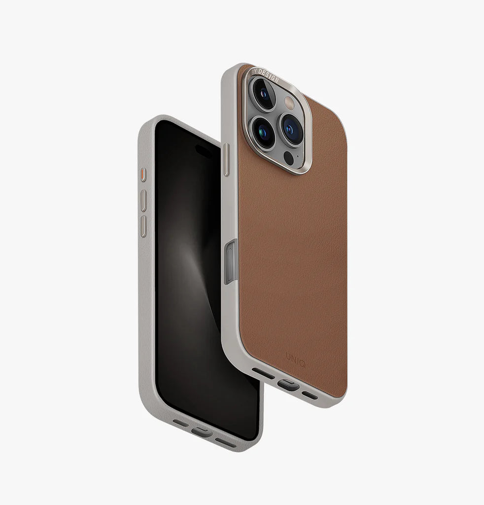 غطاء iPhone 16 Pro Max UNIQ HYBRID MagClick LYDEN DS – Natural