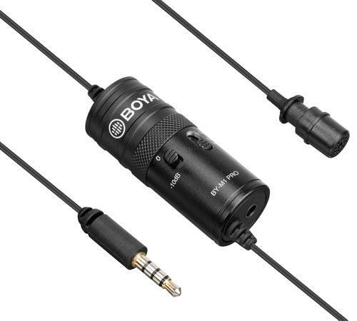 BOYA BY-M1 Pro Universal Lavalier Microphone BOYA BY-M1 Pro Universal Lavalier Microphone