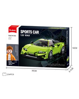 Sluban ModelBricks-Famous cars 232PCS Building Set | M38-B1506