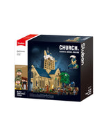 Sluban Sainte-Mère-Église Church Building Set, 2287 Pieces | M38-B1532