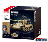 Sluban مجموعة بناء دبابة Panther G، 873 قطعة، مقياس 1:35 | M38-B1535