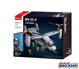 Sluban ModelBricks- 1/44 MV-22 Osprey 1142PCS Building Set | M38-B1537