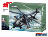 Sluban مجموعة بناء مروحية WZ-10S، 419 قطعة، مقياس 1:45 | M38-B1558