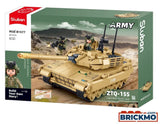 Sluban ARMY-Type 15 Light Tank 1/45 Building Set | M38-B1577