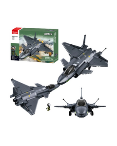 Sluban ARMY-J-20 Fighter Jet 1/55 Building Set | M38-B1579