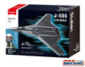 Sluban ModelBricks-J50S Fighter Jet 879PCS Building Set | M38-B1587