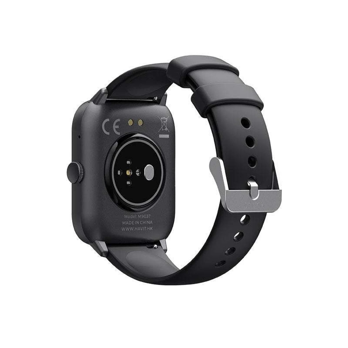 HAVIT M9037 Smart Watch – Sleek Voice Assistant in Black HAVIT M9037 Smart Watch – Sleek Voice Assistant in Black
