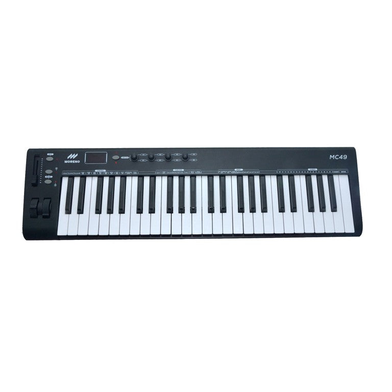 Moreno MIDI Controller 49 Keyboard - Black Moreno MIDI Controller 49 Keyboard - Black