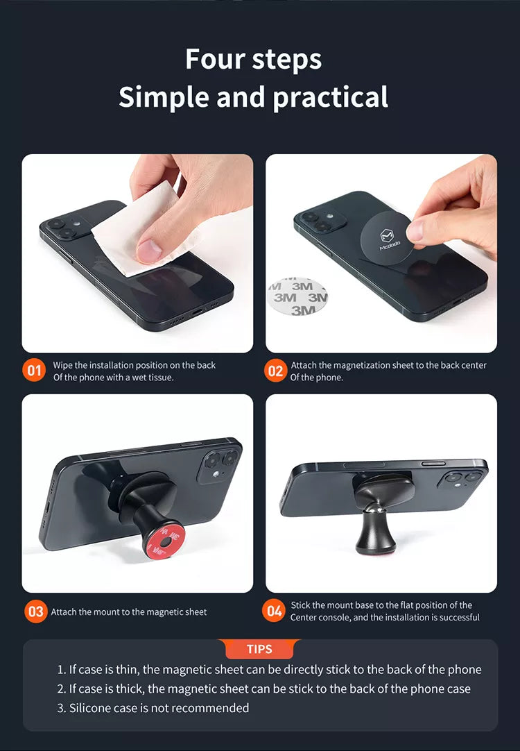 MCDODO Magnetic Car Holder MCDODO Magnetic Car Holder