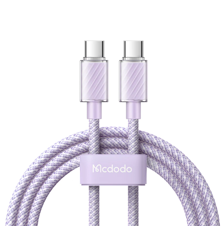 MCDODO 100W Type C to Type C Cable 1.2M Fast Charging MCDODO 100W Type C to Type C Cable 1.2M Fast Charging