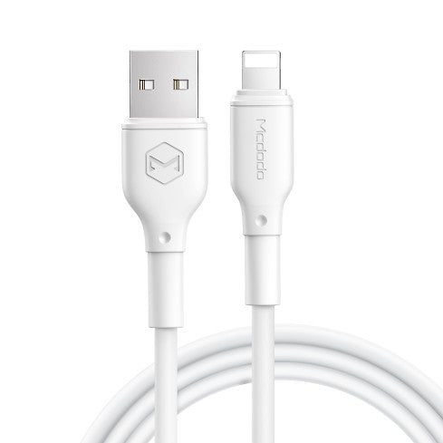 MCDODO Lightning Cable 1.2m Fast Charging & Durable - White MCDODO Lightning Cable 1.2m Fast Charging & Durable - White