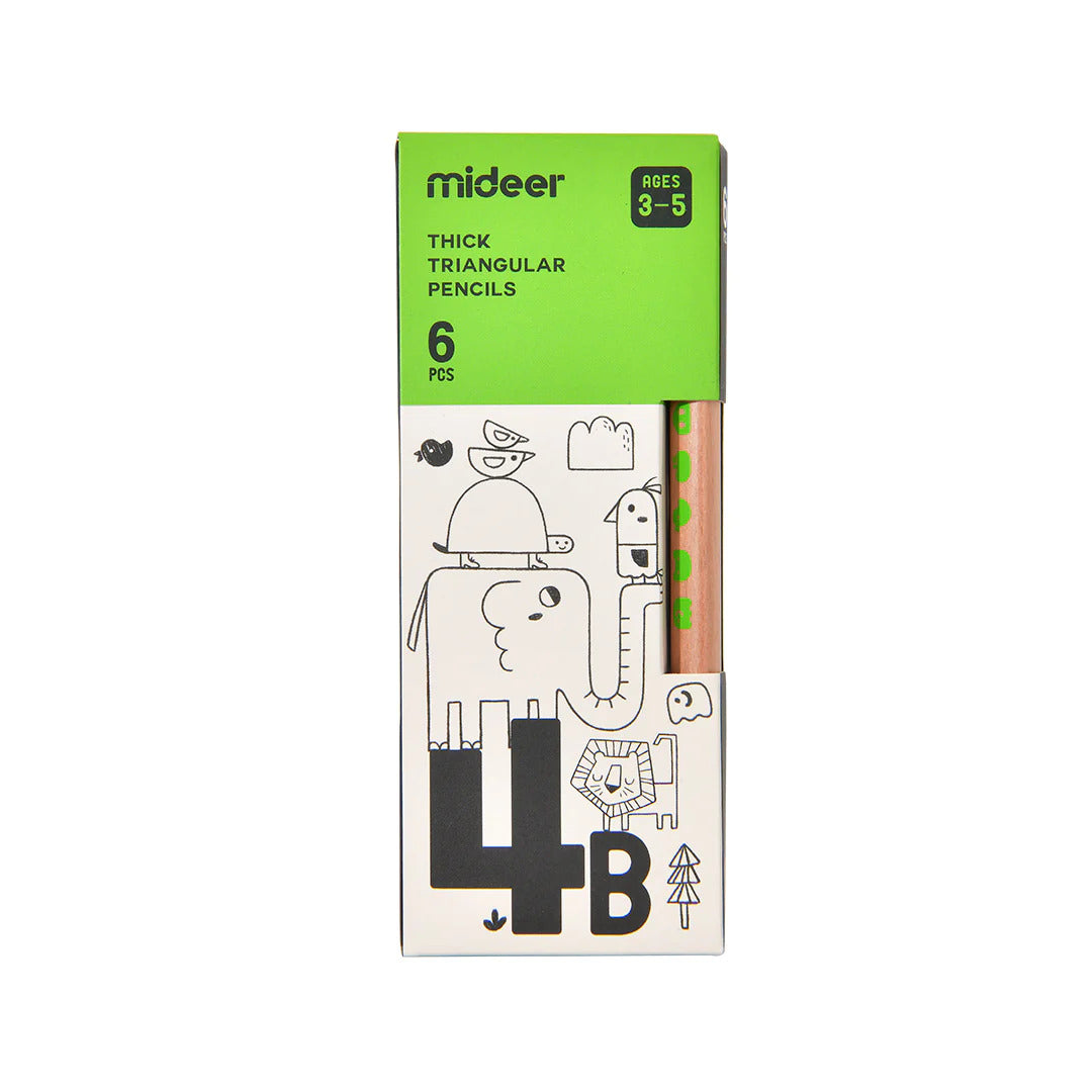 Mideer Thick Triangular Pencils Mideer Thick Triangular Pencils