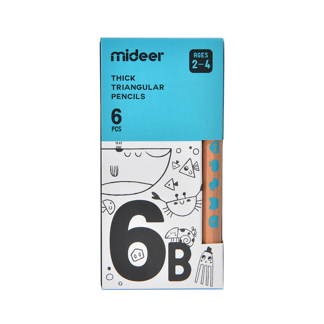 Mideer Thick Triangular Pencils Mideer Thick Triangular Pencils