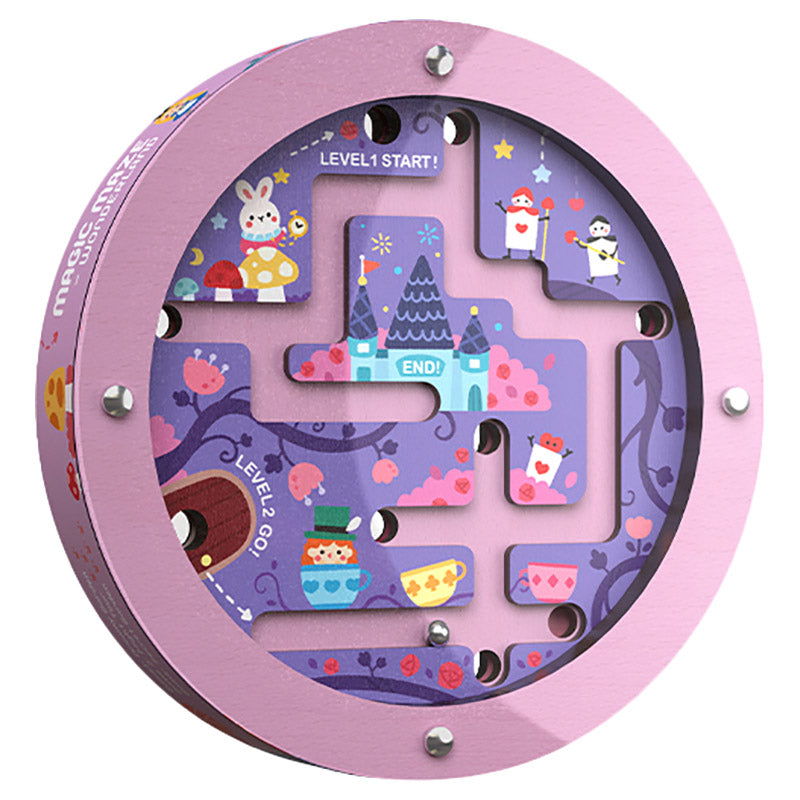 Mideer Double-side Steel Ball Maze – Wonderland Mideer Double-side Steel Ball Maze – Wonderland