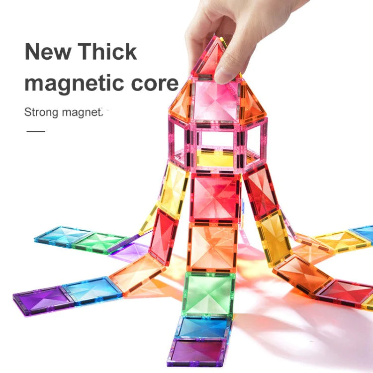 Mideer Colorful Magnetic Tiles 60pcs