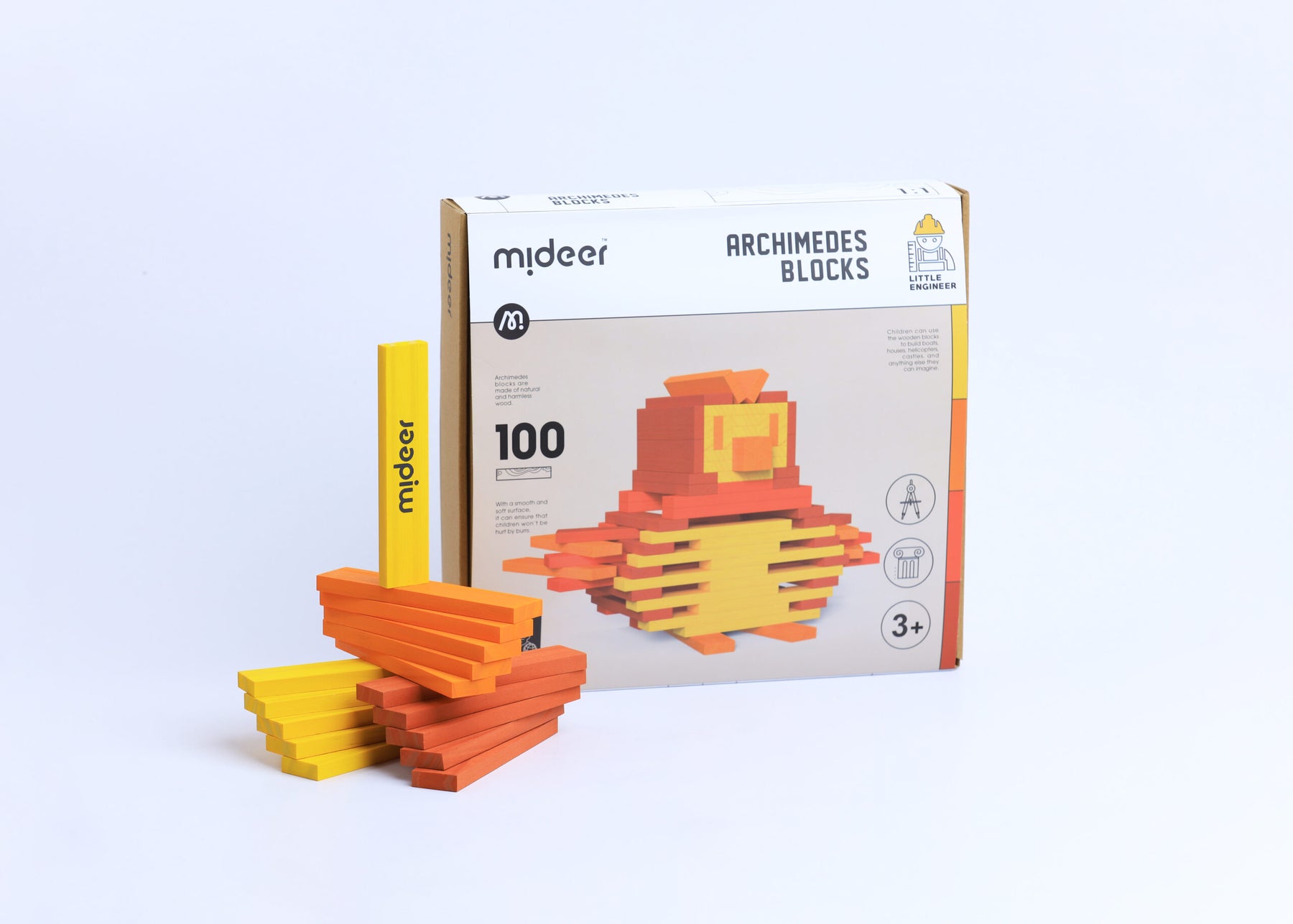 Mideer City Blocks – Warm Color Mideer City Blocks – Warm Color