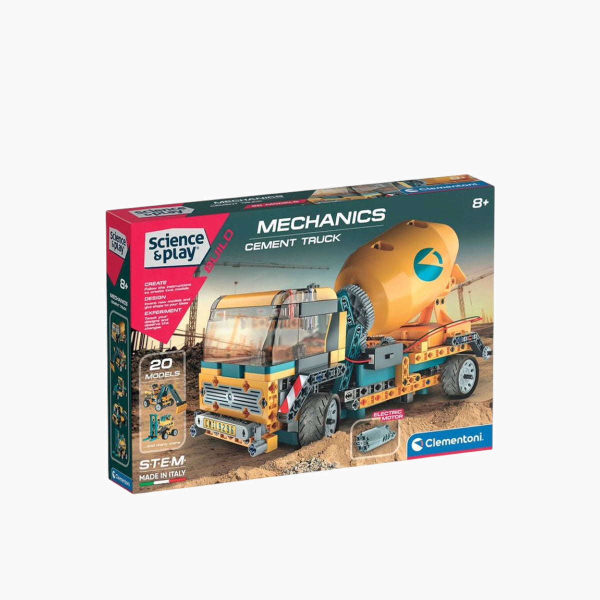 Clementoni Mechanics Lab – Concrete Mixer